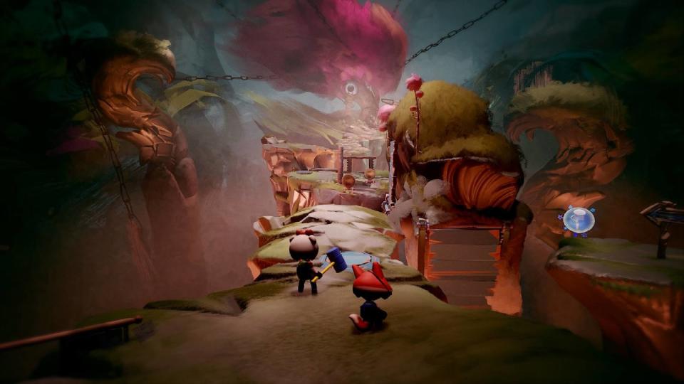 A screenshot taken from Dreams on PS4