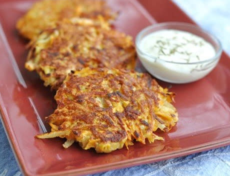 Sweet Potato Latkes