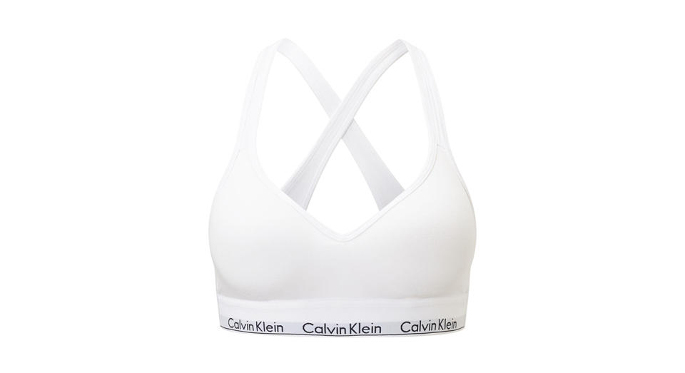 Calvin Klein Modern Cotton Cross Strap Lift Bralette