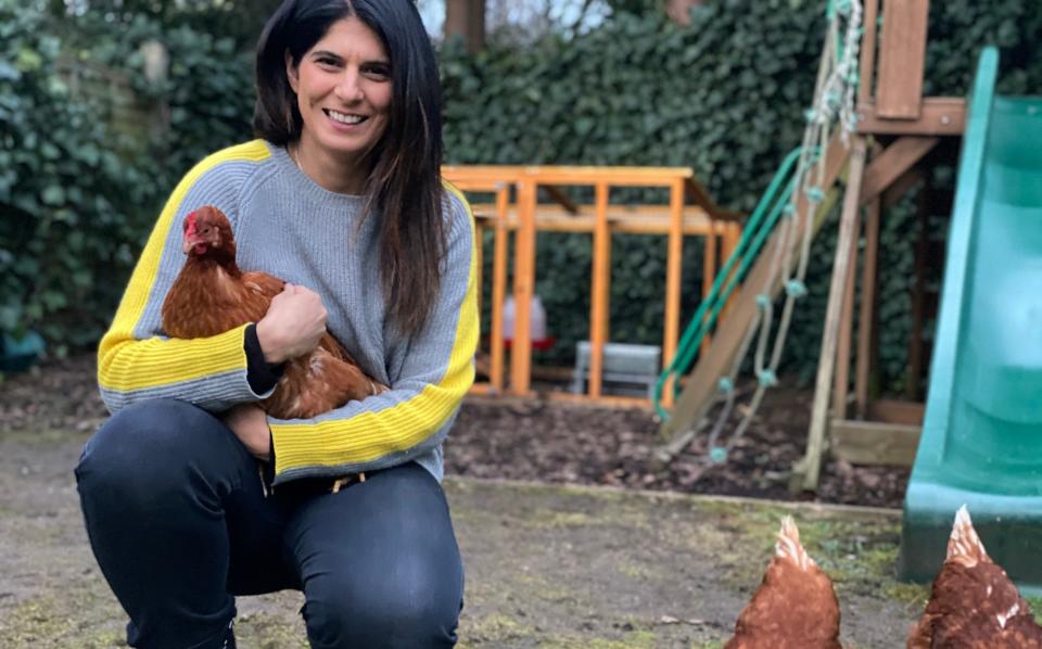 'There’s nothing quite as wholesome as collecting eggs from the bottom of the garden for Sunday brunch,' says Naomi