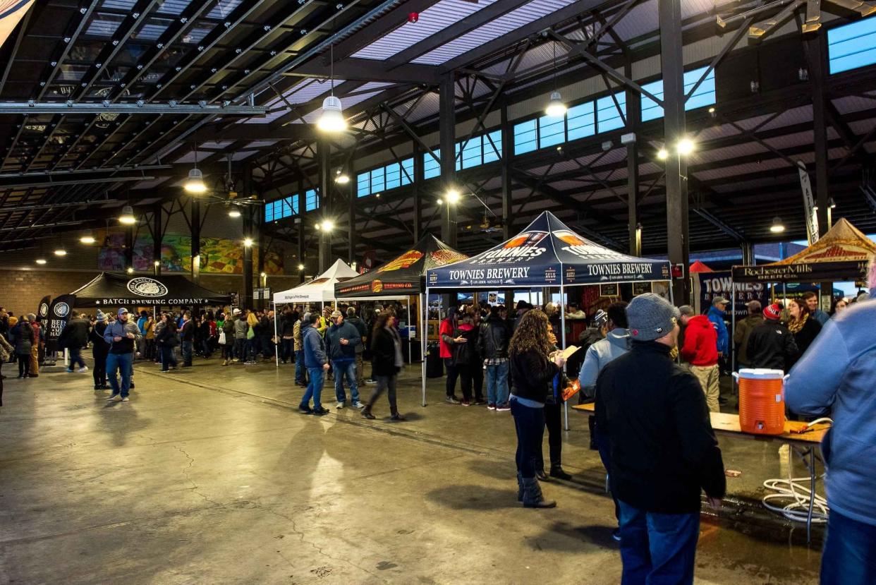 The Michigan Brewers Guild's Detroit Fall Beer Festival in 2019.