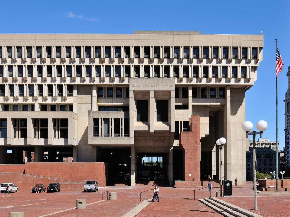 Boston City Hall.