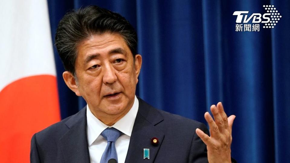 日本前首相安倍晉三。（圖／達志影像路透社）