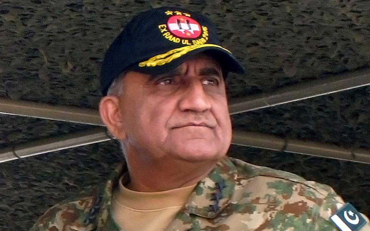 General Bajwa is the latest in a line of Pakistani army chiefs to have been granted a term extension at the end of three-years - AP