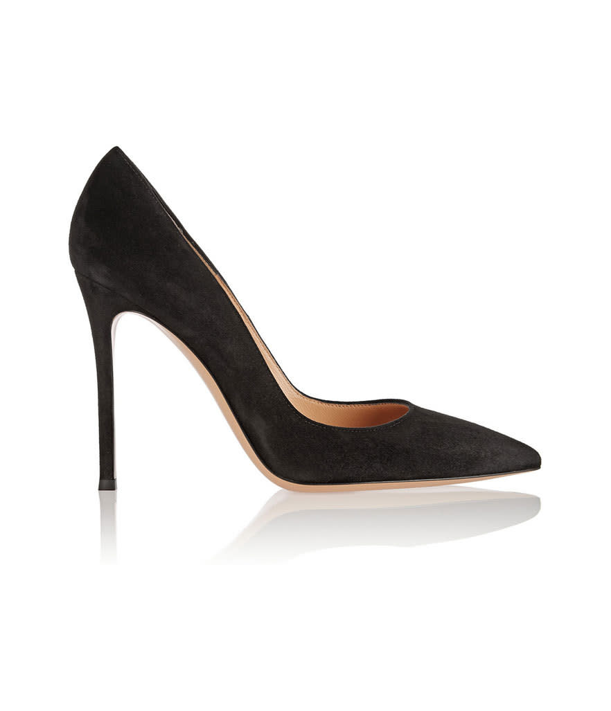 Gianvito Rossi 100 Suede Pumps