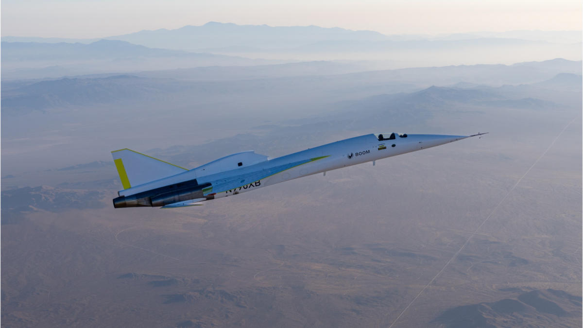 Boom Supersonic’s XB-1’s 2nd Test Paves Way For Return Of Supersonic Civil Flight