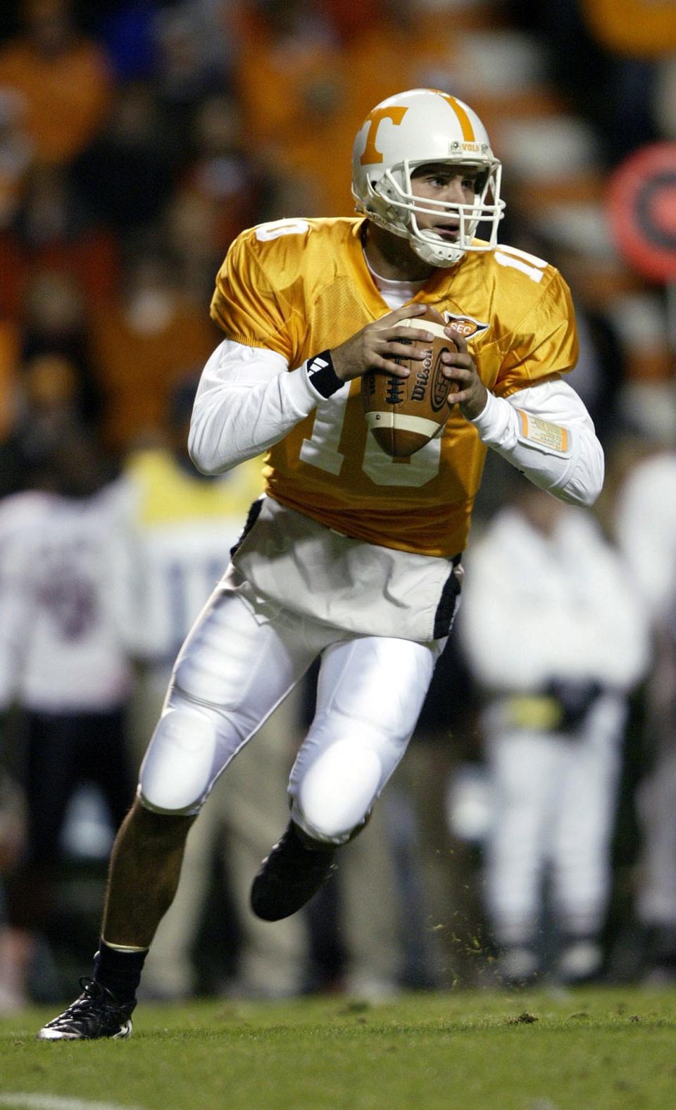 Erik Ainge was back in charge against South Carolina in October 2005, but by then the Vols had shaken things up with Randy Sanders resigning in an effort to revive the offense.