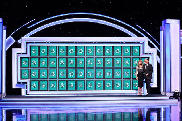 <p>Carol Kaelson/Quadra Productions, Inc./CBS</p> Vanna White and Pat Sajak for 'Wheel of Fortune'