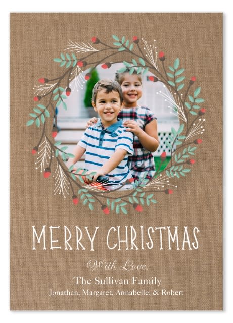 Snapfish allows you to easily create and order holiday cards online. 