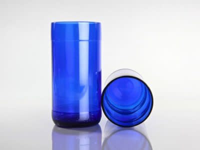 Blue Moon Bottles' recycled glass tumblers