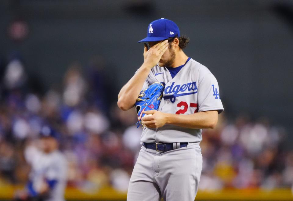 Trevor Bauer signed with the Dodgers prior to the 2021 season.