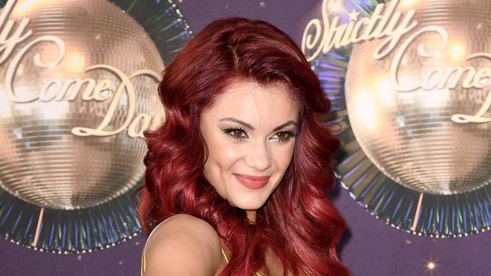 Dianne Buswell on Strictly Come Dancing red carpet