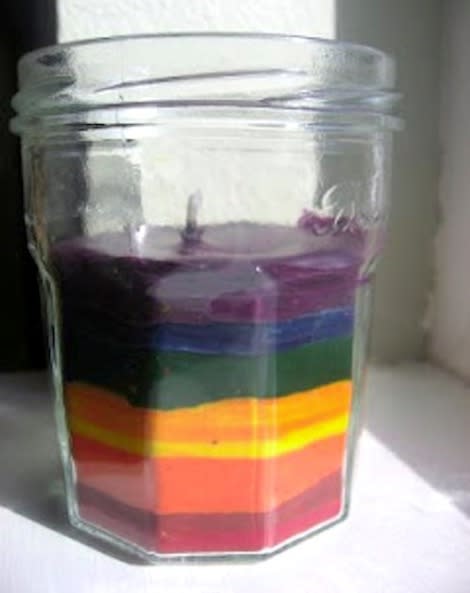 Crayon Candle