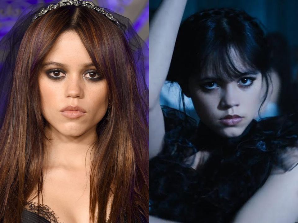 Jenna Ortega plays Wednesday Addams in the Netflix series.