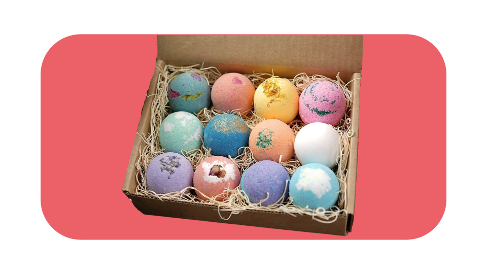 Best Mother's Day Gifts Under $50: LifeAround2Angels Bath Bombs Gift Set