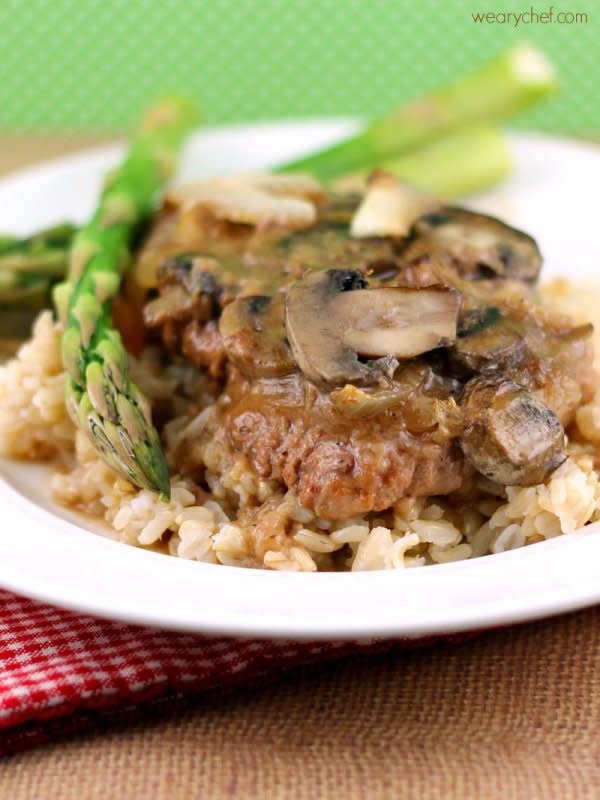 <p>The Weary Chef</p><p>A savory and delicious steak comfort food dinner.</p><p><strong>Get the recipe: <a href="http://wearychef.com/cube-steak-and-gravy-over-rice/" rel="nofollow noopener" target="_blank" data-ylk="slk:Fork Tender Cube Steaks and Gravy;elm:context_link;itc:0;sec:content-canvas" class="link ">Fork Tender Cube Steaks and Gravy</a></strong></p><p><strong>Related: <a href="https://parade.com/1102360/christinehadden/best-thanksgiving-gravy-recipes/" rel="nofollow noopener" target="_blank" data-ylk="slk:27 Best Thanksgiving Gravy Recipes;elm:context_link;itc:0;sec:content-canvas" class="link ">27 Best Thanksgiving Gravy Recipes</a></strong></p>