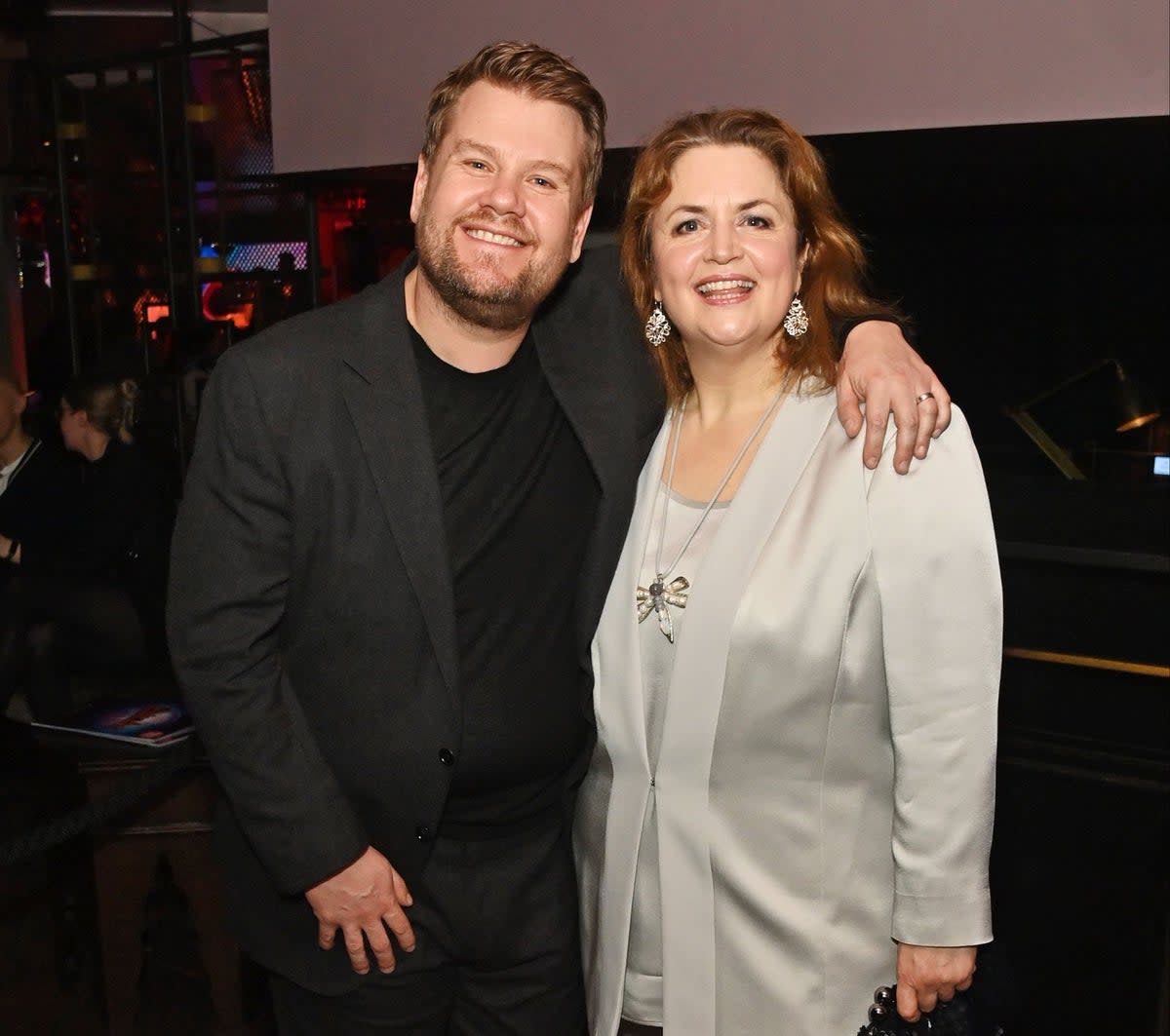 James Corden and Ruth Jones (Dave Benett)