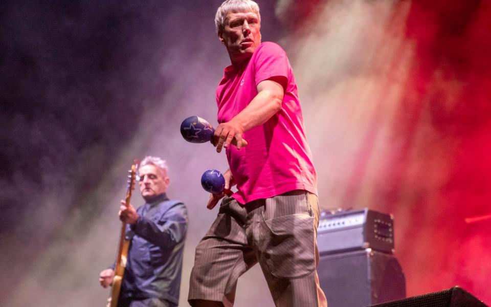 'How's Dancing on Ice going?' Bez from the Happy Mondays - Mike Gray/Avalon