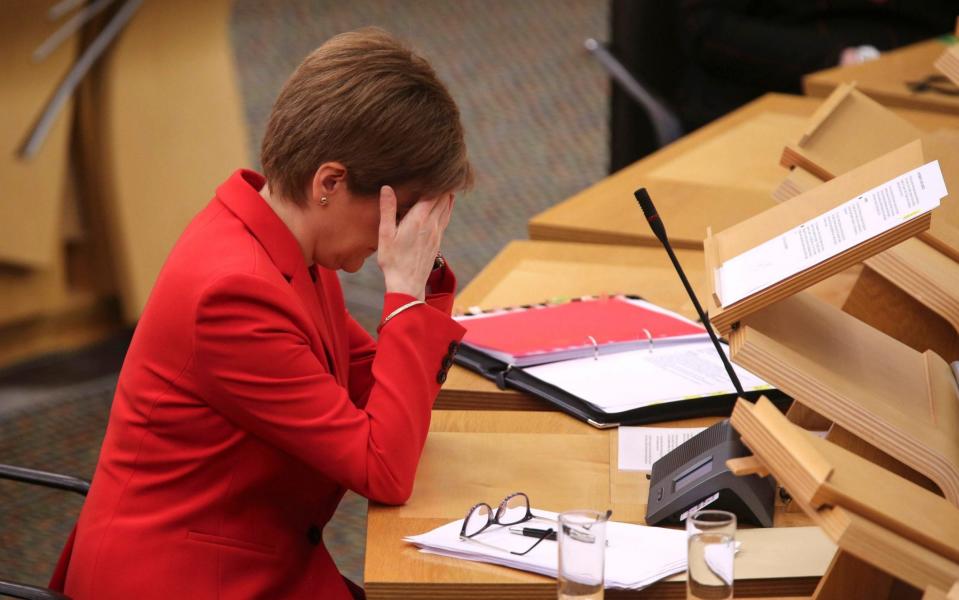 Scotland’s First Minister Nicola Sturgeon - Fraser Bremner - Pool/Getty Images