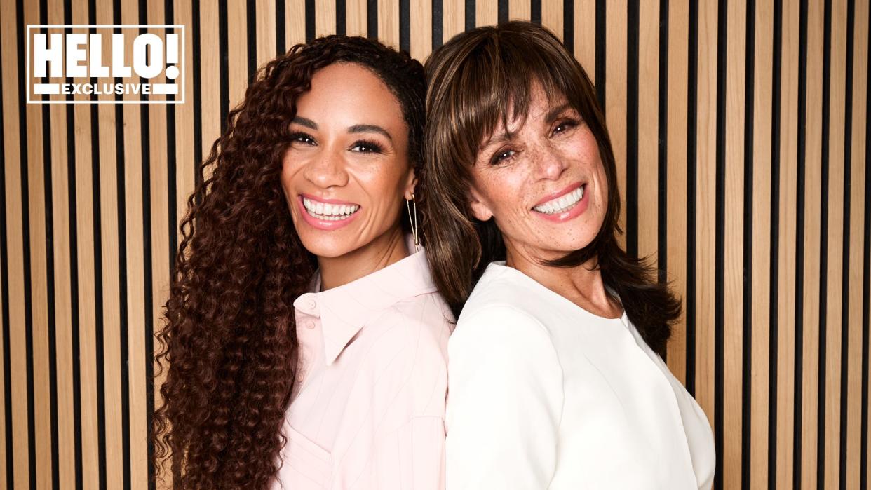 Michelle Ackerley and mum Mavis pose for HELLO! shoot