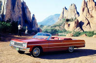 <p>The Chevrolet Impala was one of the best-selling cars in America during the 1960s. Versions equipped with the desirable Super Sport package turned into sought-after classic cars, and all variants regardless of engine or body style later became a cornerstone of the low-rider scene that emerged from California.</p>