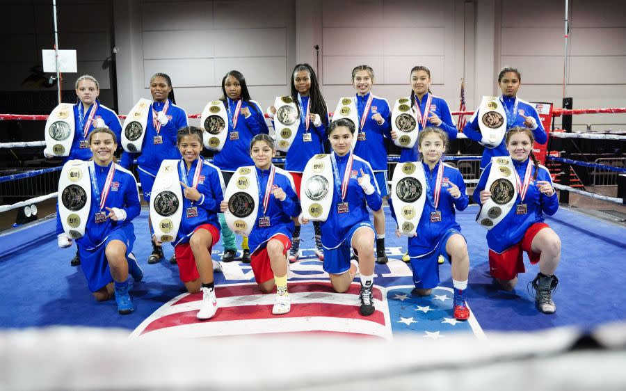 Junior women (Courtesy: USA Boxing)