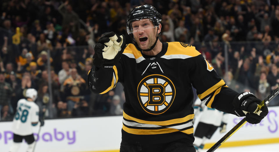 The Bruins won't just be able to make David Backes, and his large salary, disappear. (Getty) 