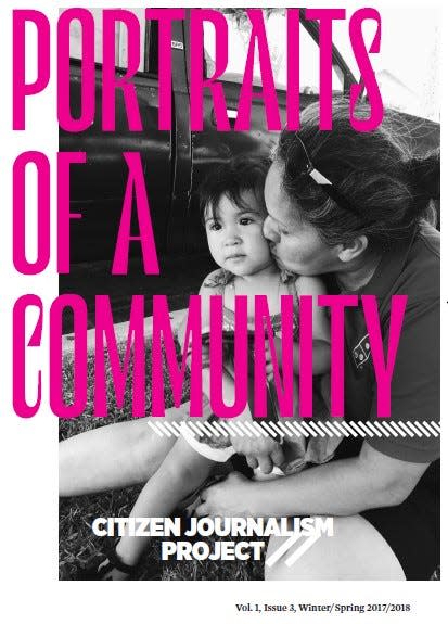 As part of an exhibition centering La Raza, a bilingual publication from the 1970s, the Autry Museum organized the Citizen Journalist Project zine.