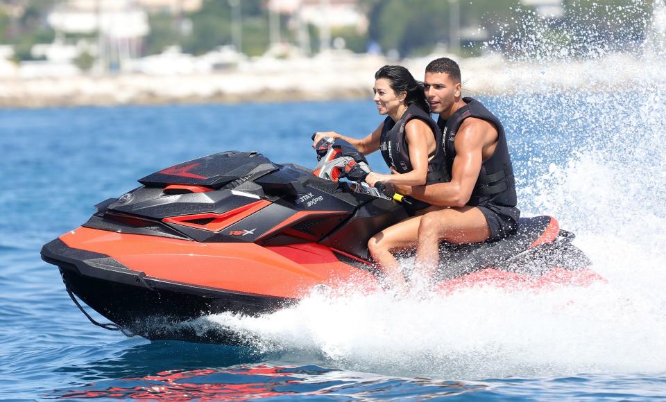 Kourtney Kardashian and Younes Bendjima