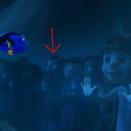 <p>She's almost as hard to spot as a camouflaging septopus, but Riley from <em>Inside Out</em> is one of the aquarium visitors gazing into Dory's tank in <em>Finding Dory</em>. And, judging by the expression on her face, it looks like Joy is at the controls.<br></p>