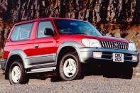 <p>The Toyota Land Cruiser's smaller sibling, the Land Cruiser Prado, has come to the U.S. as <a href="https://www.roadandtrack.com/new-cars/road-tests/a32893402/lexus-gx460-is-tough-off-road-but-tougher-to-recommend/" rel="nofollow noopener" target="_blank" data-ylk="slk:the Lexus GX;elm:context_link;itc:0;sec:content-canvas" class="link ">the Lexus GX </a>since 2002, but if you want something a little more utilitarian, consider the J90. This was the first Land Cruiser Prado to feature an independent front axle, sourced from the Tacoma, and it was offered in three- and five-door variants. The three-door looks like it'd be an especially cool off-roader. </p>