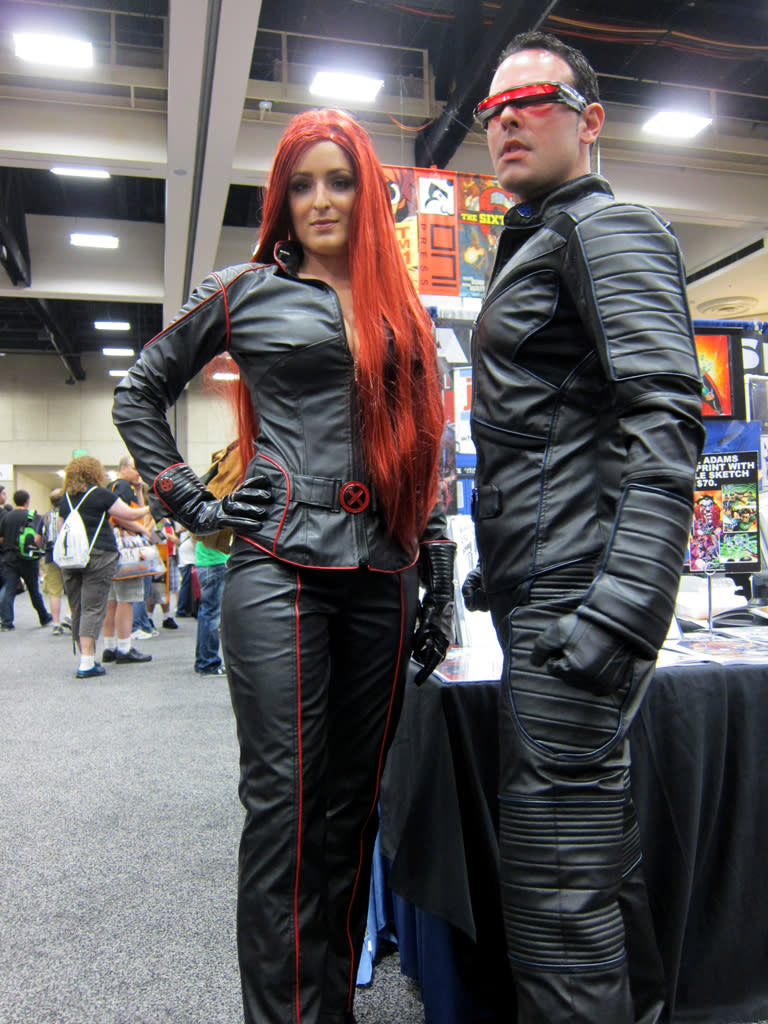 Jean Grey and Cyclops - San Diego Comic-Con 2012