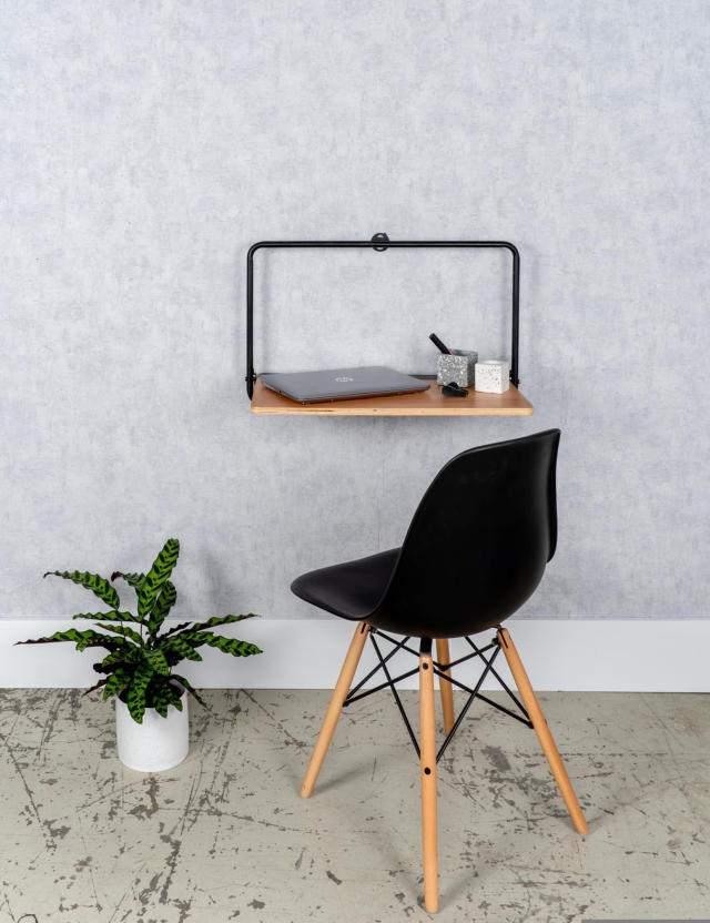 Bureau mural : le meuble malin et design pour travailler - Elle Décoration