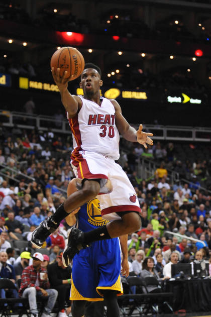 Norris Cole (30), suddenly fantasy relevant. (Denny Medley-USA TODAY Sports)