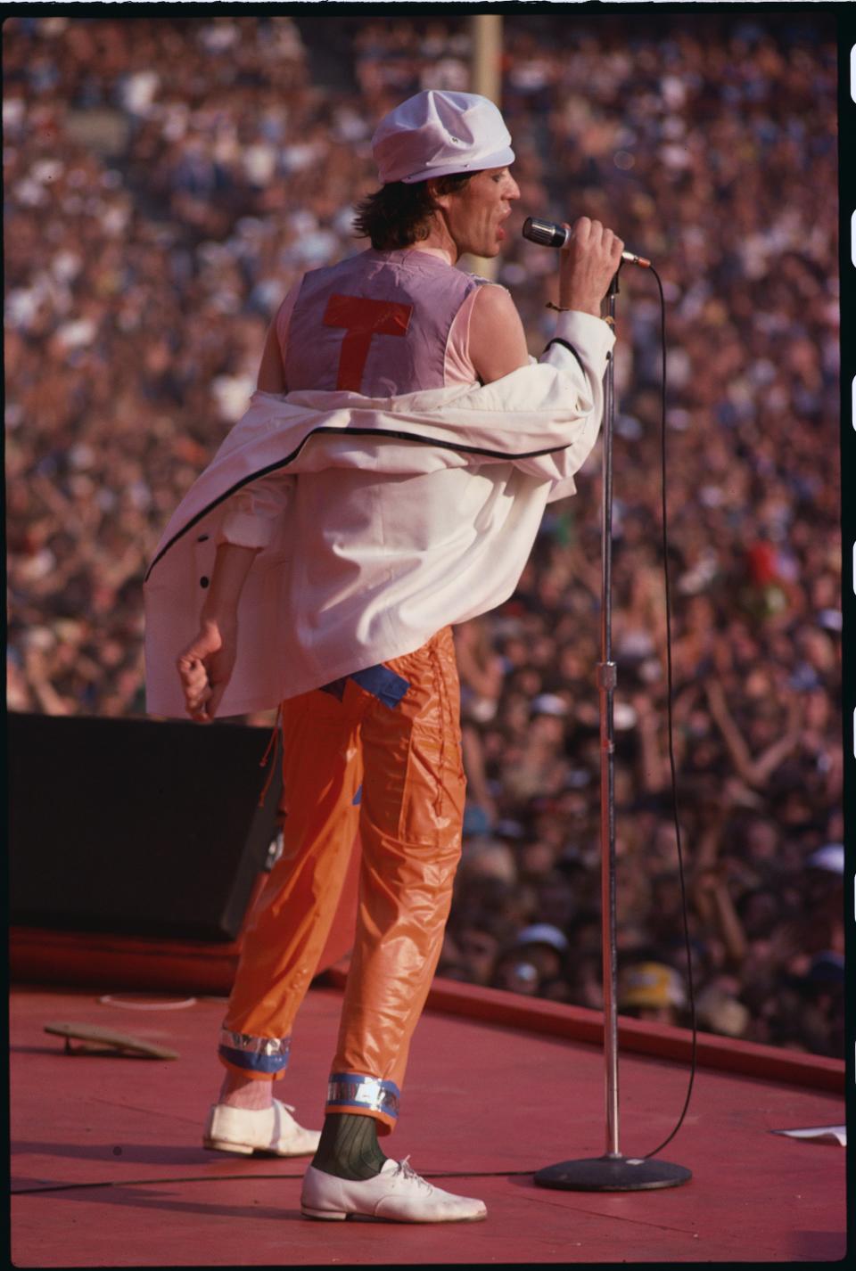 Mick Jagger, 1978.