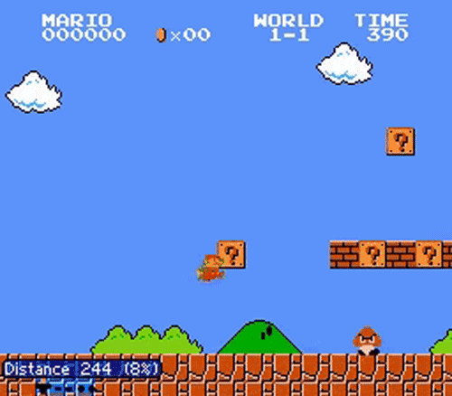 A computer agent imbued with curiosity teaches itself how to play Super Mario Bros.