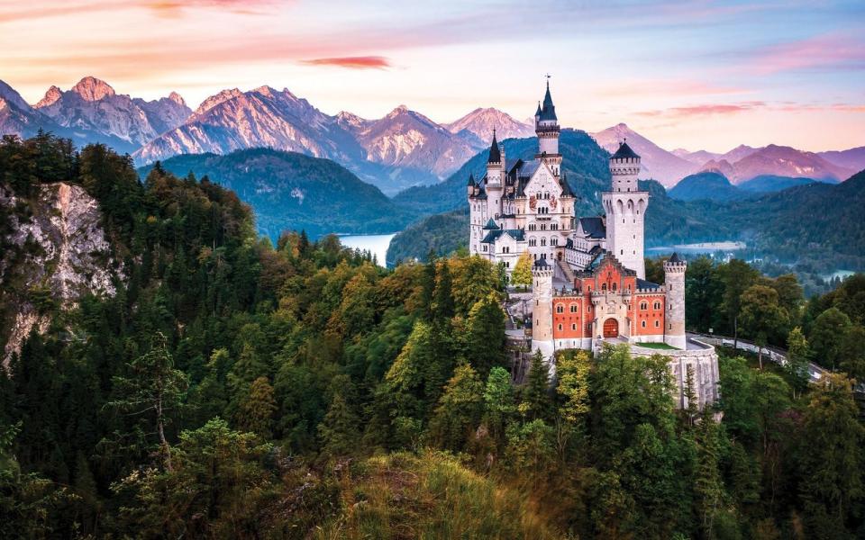 Neuschwanstein Castle is visited by over a million tourists each year