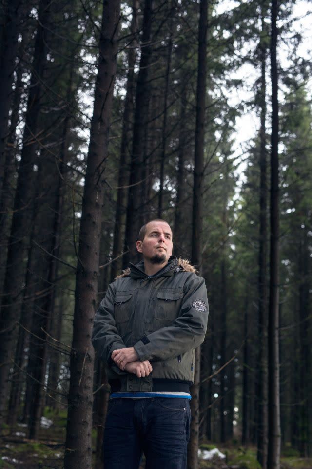 Simon Lindberg, leader of the Nordic Resistance Movement. <span class="inline-image-credit">(Jonas Fogh and Sofia Busk)</span>