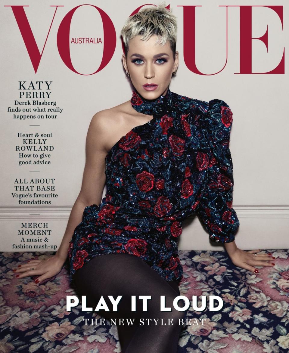 Vogue: Perry donned the cover of Vogue Australia (Emma Summerton)