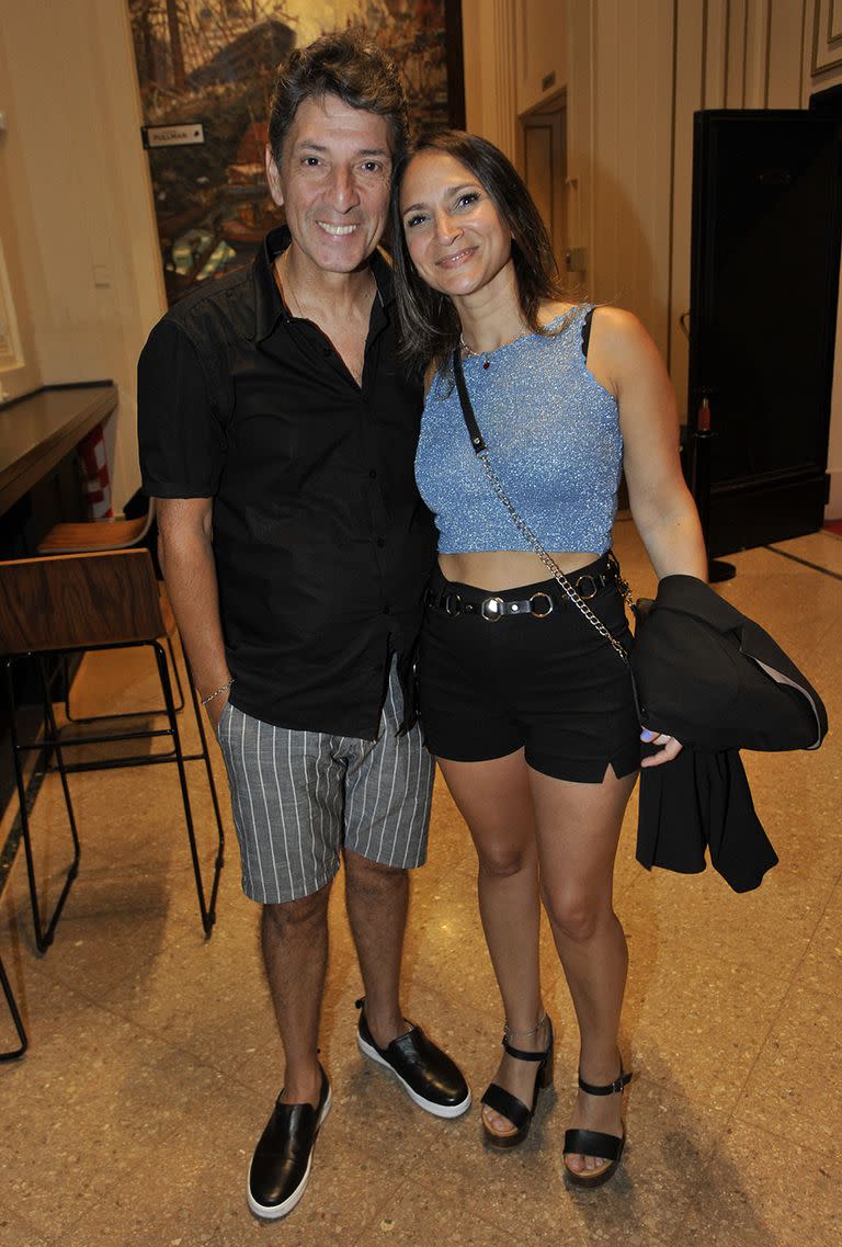 Sergio Gonal y su esposa, Verónica Alcaraz