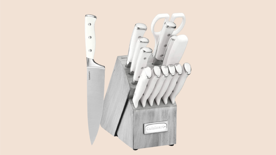 Best gifts for women: Cuisinart white knife set