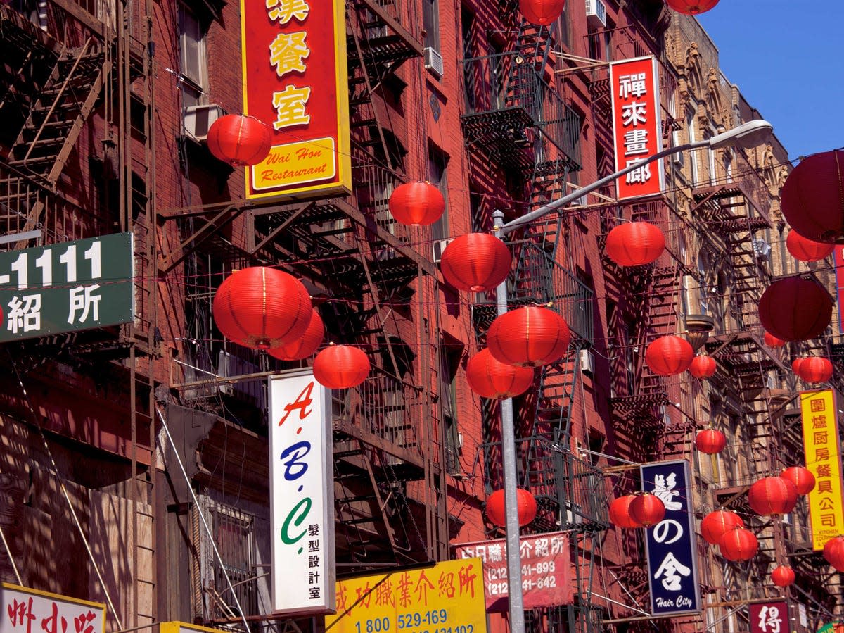 Chinatown lanterns, New York