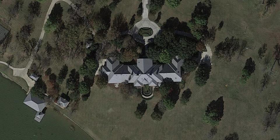 google view of Kenneth Copeland mansion
