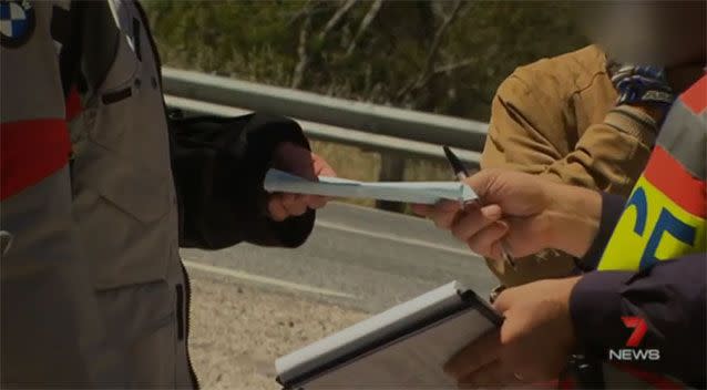 SA police have been cracking down on drivers behaving badly. Photo: 7 News