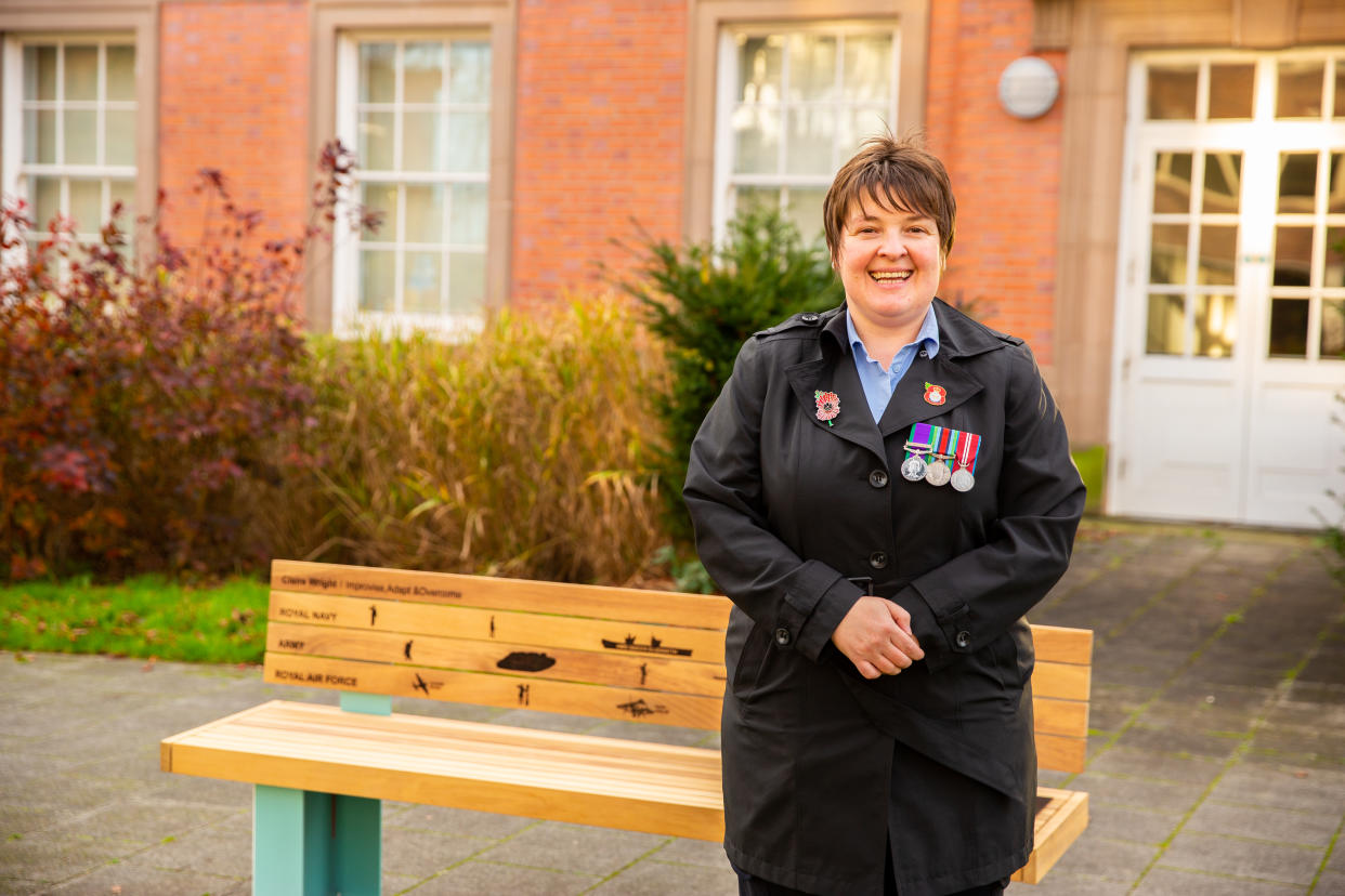 Claire Wright and Chris Squires have worked tirelessly to help elderly veterans across Greater Manchester