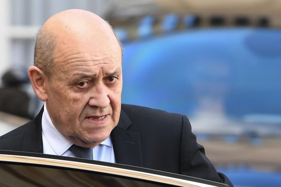 French Foreign Affairs Minister Jean-Yves Le Drian said everyone will defend their own interests in trade talks (AFP via Getty Images)