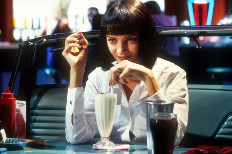 Uma Thurman played Mia Wallace in 