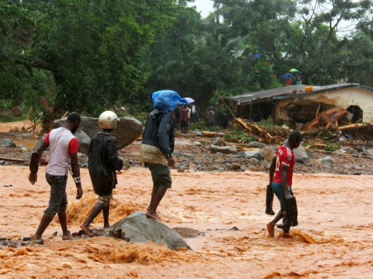 Cientos de muertos dejan inundaciones y deslizamientos de tierra en Sierra Leona