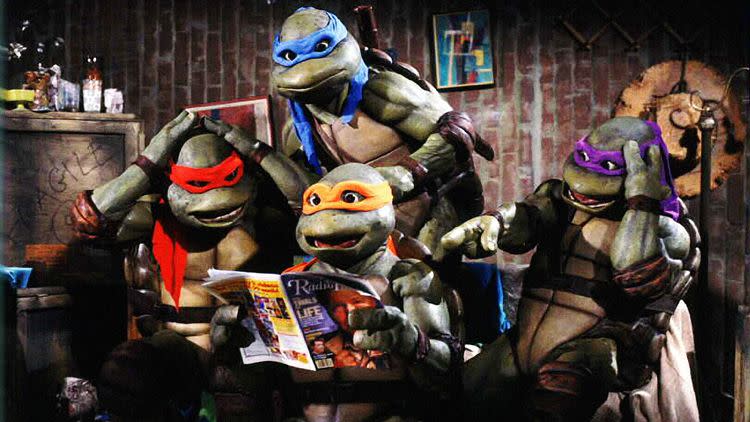 You can't think about the early 1990s without thinking of <em>Teenage Mutant Ninja Turtles.</em>