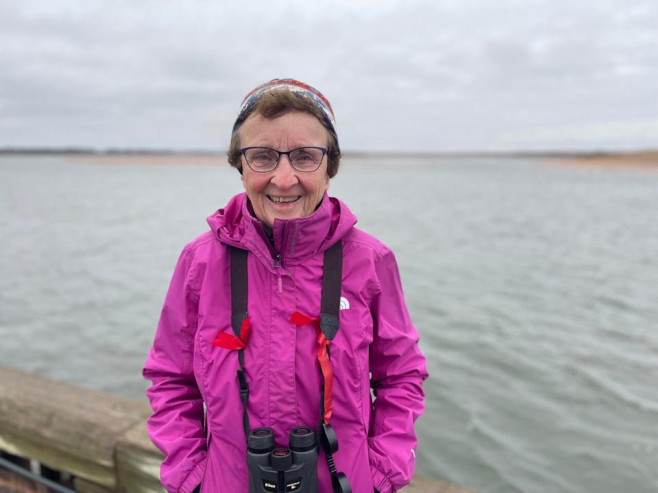 Kathy Martin grew up in Stanhope, Prince Edward Island, and is a professor of wildlife ecology at the University of British Columbia.  She is a long-time member, and a former president of the American Ornithological Society. 